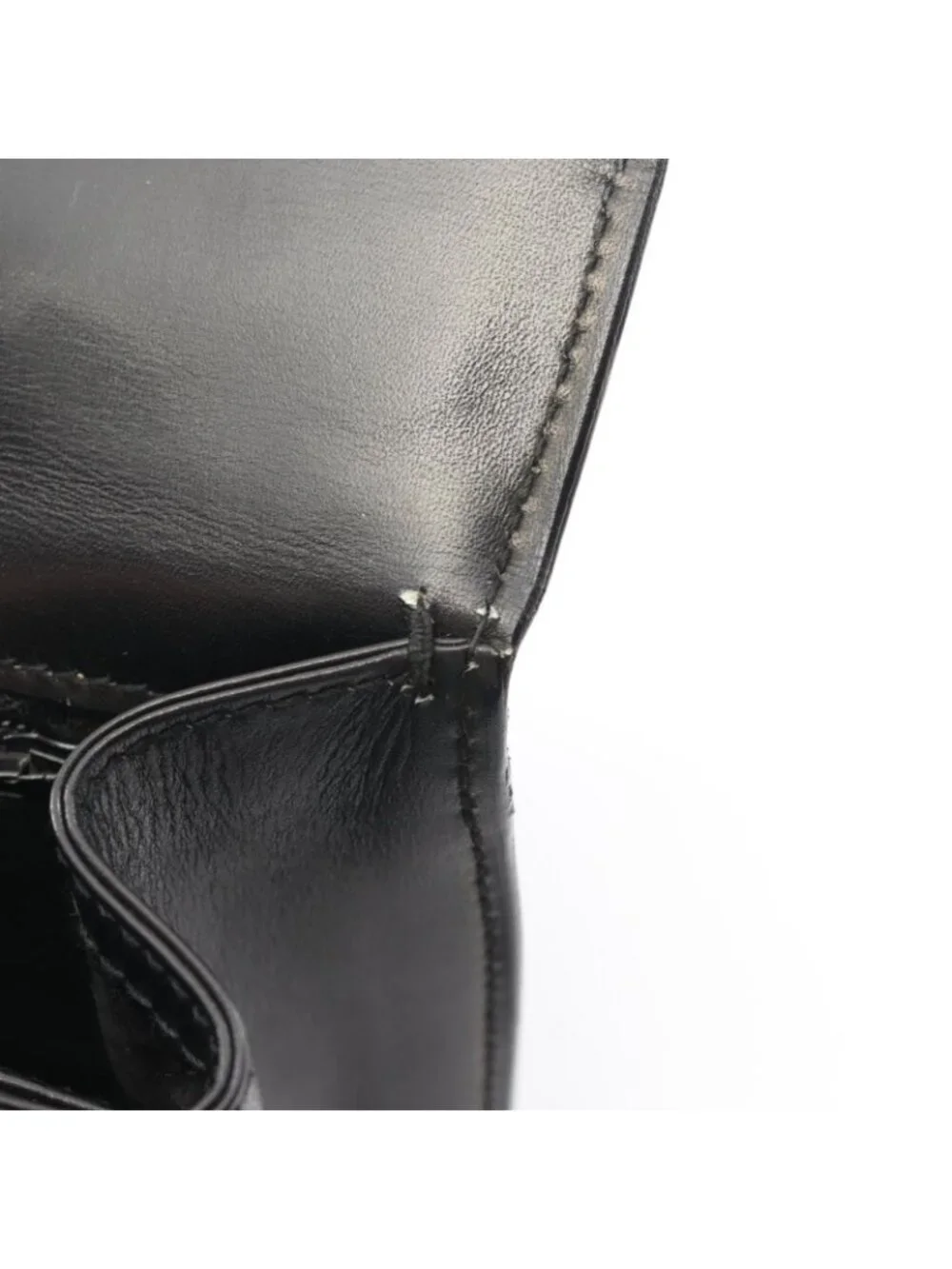 Gucci Handbag 000 46 Black Leather Top Handle - Picture 6 of 11